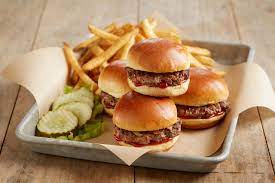 BBQ Tri-Tip Sliders with Fries*