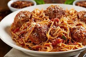 Jumbo Spaghetti and Meatballs