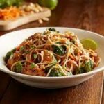 Spicy Peanut Chicken with Soba Noodles