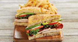 BJS Menu California Chicken Club Sandwich