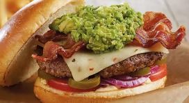 BJS Menu Gluten-Sensitive Bacon-Guacamole Deluxe Burger Special*