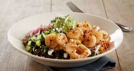 BJ's Brewhouse Bowl with Shrimp
